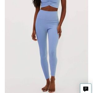 Beach Riot Tayler Legging Seashore Two Tone Rib NWT